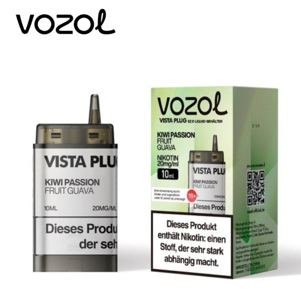Vozol Vista Plug Ez - Kiwi Passionsfruit Guava - Pods 20mg